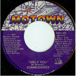 Commodores Only You / Cebu USED VINYL 7INCH 45 RPM SINGLE