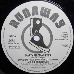 Bruce Baum / Little Roger & The Goosebumps Marty Feldman Eyes VINYL 7" USED
