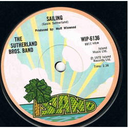 Sutherland Brothers Sailing USED VINYL 7INCH 45 RPM