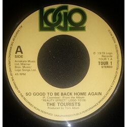 The Tourists So Good To Be Back Home Again USED VINYL 7INCH 45 RPM SINGLE STEREO