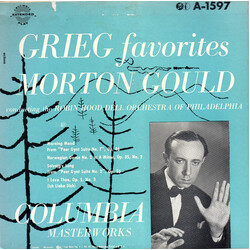 Morton Gould / The Robin Hood Dell Orchestra Of Philadelphia GRIEG Favorites USED VINYL 7INCH 45 RPM EP MONO