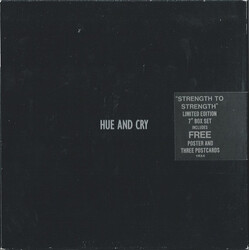 Hue & Cry Strength To Strength Vinyl Box Set USED USED VINYL 7INCH SINGLE LIMITED EDITIONBOX SET