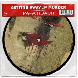 Papa Roach Getting Away With Murder USED VINYL 7INCH 45 RPM SINGLE PICTURE DISC