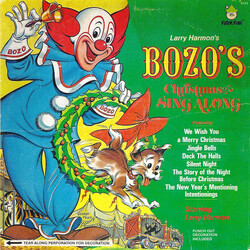 Larry Harmon Bozo's Christmas Sing Along Vinyl LP USED