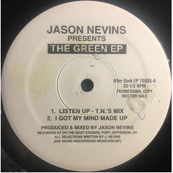 Jason Nevins The Green EP USED VINYL 12INCH EP 33 S RPM PROMO