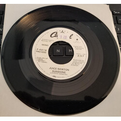 Juice Newton Sunshine USED VINYL 7INCH 45 RPM SINGLE PROMO STEREO MONO
