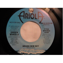 Green Wheels Brand New Key USED VINYL 7INCH 45 RPM PROMO STEREO MONO