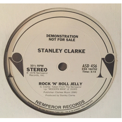 Stanley Clarke Rock 'N' Roll Jelly Vinyl 12" USED