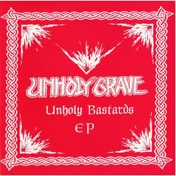 Unholy Grave Unholy Bastards EP USED VINYL 7INCH EP 33 S RPM