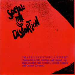 Social Distortion Mainliner / Playpen USED VINYL 7INCH SINGLE 45 RPM REPRESS