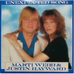 Marti Webb / Justin Hayward Unexpected Song USED VINYL 7INCH 45 RPM