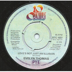 Evelyn Thomas Love's Not Just An Illusion / The Chicago Hustle USED VINYL 7INCH 45 RPM SINGLE
