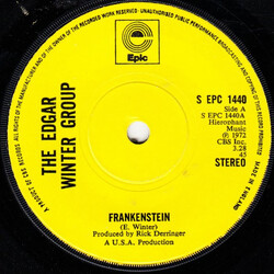 The Edgar Winter Group Frankenstein USED VINYL 7INCH SINGLE 45 RPM