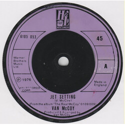 Van McCoy Jet Setting USED VINYL 7INCH SINGLE 45 RPM