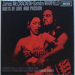 James McCracken / Sandra Warfield / Edward Downes Duets Of Love And Passion Vinyl LP USED