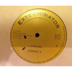 Johnny P Love Sex Vinyl 12" USED