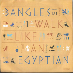Bangles Walk Like An Egyptian USED VINYL 7INCH 45 RPM SINGLE STEREO