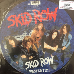 Skid Row Wasted Time USED VINYL 12INCH LIMITED EDITION PICTURE DISC