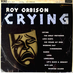 Roy Orbison Crying Vinyl LP USED