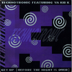 Technotronic / Ya Kid K Get Up (Before The Night Is Over) USED VINYL 7INCH 45 RPM SINGLE STEREO