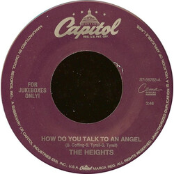 The Heights How Do You Talk To An Angel USED VINYL 7INCH 45 RPM SINGLE JUKEBOX
