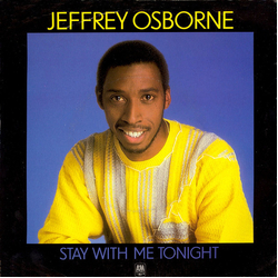 Jeffrey Osborne Stay With Me Tonight Vinyl 7" USED