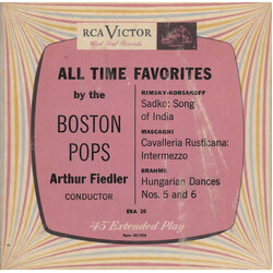 The Boston Pops Orchestra All Time Favorites USED VINYL 7INCH 45 RPM EP MONO