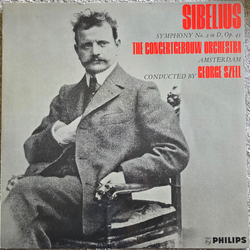 George Szell / Concertgebouworkest / Jean Sibelius Symphony No. 2 Vinyl LP USED