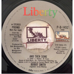 Bobby Smith (7) And Then Some USED VINYL 7INCH 45 RPM SINGLE PROMO