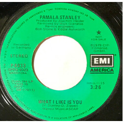 Pamala Stanley What I Like Is You USED VINYL 7INCH 45 RPM PROMO