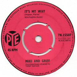 Miki & Griff It's My Way USED VINYL 7INCH SINGLE 45 RPM