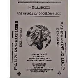 Hellboy The Crisis Of Proliferation USED VINYL 12INCH 33 S RPM ALBUM WHITE LABEL