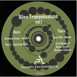 Various Alien Transmissions Vol.1 USED VINYL 12INCH 33 S RPM EP LIMITED EDITION