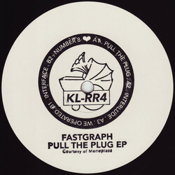 Fastgraph Pull The Plug EP USED VINYL 12INCH 45 RPM EP REISSUE WHITE LABEL