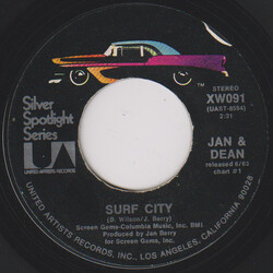 Jan & Dean Surf City / Ride The Wild Surf VINYL 7" USED