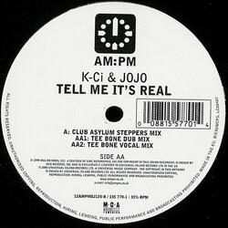 K-Ci & JoJo Tell Me It's Real (Remixes) USED VINYL 12INCH