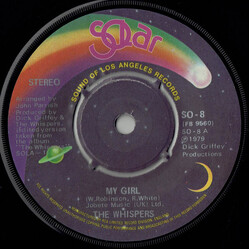 The Whispers My Girl USED VINYL 7INCH 45 RPM SINGLE STEREO