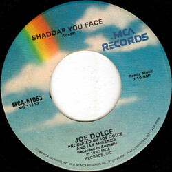 Joe Dolce Shaddap You Face USED VINYL 7INCH 45 RPM SINGLE