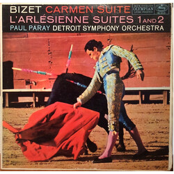 Georges Bizet / Paul Paray / Detroit Symphony Orchestra Carmen Suite / L'Arlésienne Suites 1 And 2 Vinyl LP USED