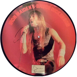 Bruce Dickinson Interview Picture Disc USED VINYL 12INCH 45 RPM PICTURE DISC UNOFFICIAL RELEASE