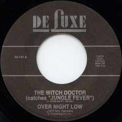 Over Night Low The Witch Doctor (Catches "Jungle Fever") Vinyl 7" USED