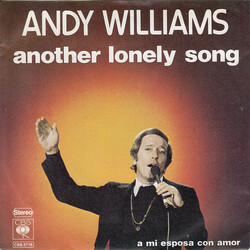 Andy Williams Another Lonely Song USED VINYL 7INCH SINGLE 45 RPM