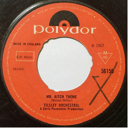 Tilsley Orchestral Mr. Aitch Theme / Cotton Reel Vinyl 7" USED