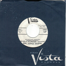 Bobby Hammack Orchestra The Age Of Not Believing / It's A Small World USED VINYL 7INCH 45 RPM PROMO STEREO