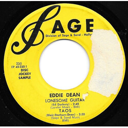 Eddie Dean Lonesome Guitar USED VINYL 7INCH 45 RPM EP PROMO