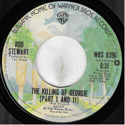 Rod Stewart The Killing Of Georgie (Part I And II) / Rosie VINYL 7" USED