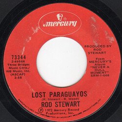 Rod Stewart Lost Paraguayos / Angel USED VINYL 7INCH 45 RPM SINGLE STYRENE