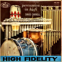David Carroll Percussion In Hi-Fi Vinyl LP USED