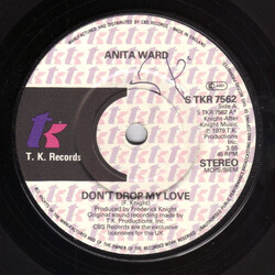 Anita Ward Don't Drop My Love Vinyl 7" USED