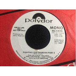 Alex Bradford Fighting For Pharoah USED VINYL 7INCH 45 RPM SINGLE PROMO
